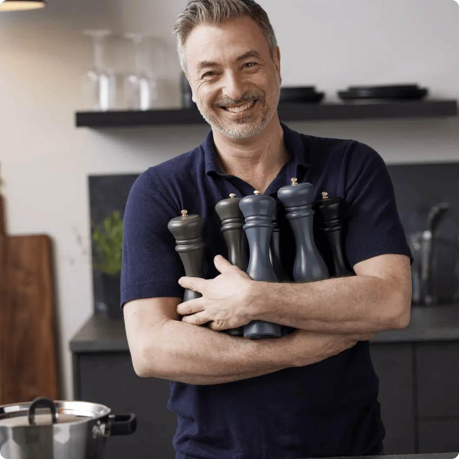 By Tareq Taylor Himalaya Salt- og peberkværnsæt